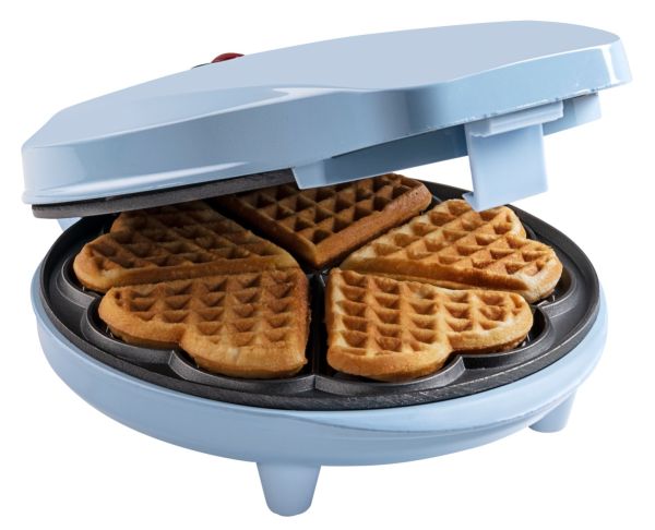 Bestron ASW217B Waffeleisen, 700W, blau