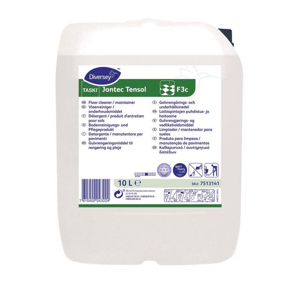 Taski Jontec Tensol F3c Bodenreinigungs- und Pflegeprodukt, 10 Liter