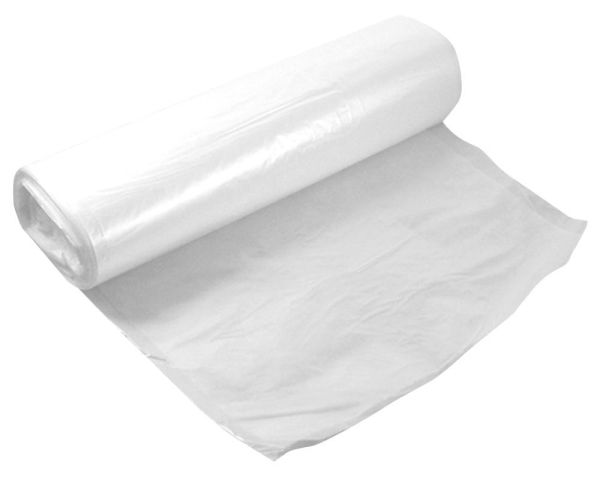 Abfallsäcke LDPE, 60L, weiß, 400+200x700mm, 35my, 10x50 Stk.