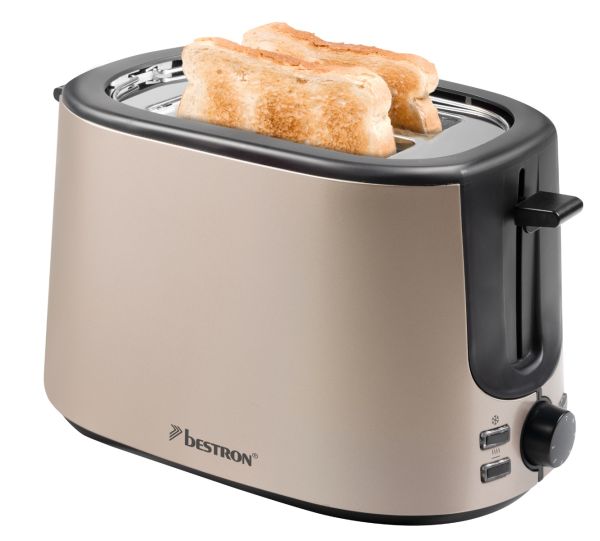 Bestron ATS1000SAT Toaster Satin