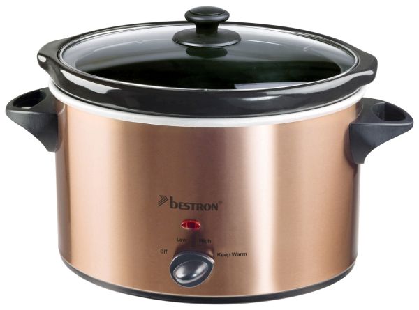 Bestron ASC350CO Slowcooker Kupfer