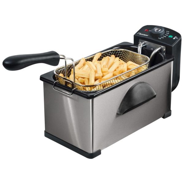 AF370SS Fritteuse 3.5 L., Kaltzonentechnologie