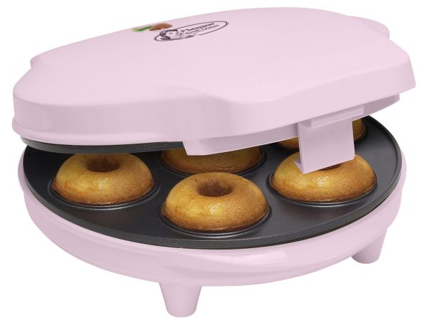 Bestron ADM218SDP Donut Maker, pink