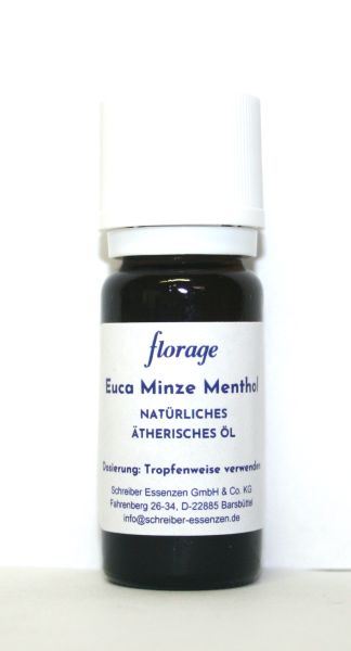 Euca/Minze/Menthol 100% natürliches ätherisches Öl, 10 ml