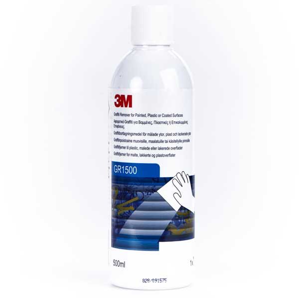 3M Graffiti Farbentferner Graffitientferner GR1500, 500 ml
