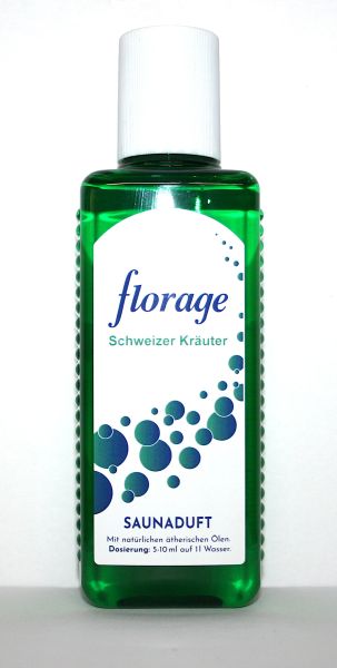 Schweizer Kräuter Saunaduft Konzentrat Florage 250ml
