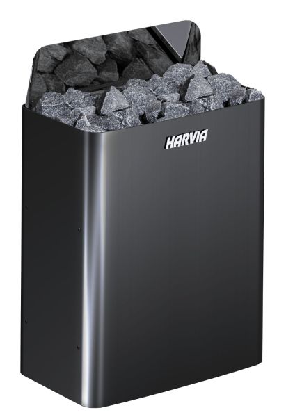 Saunaofen The Wall SW60E BlackSteel 6.0 kW, externe Steuerung notwendig