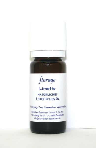 Limettenöl 100% natürliches ätherisches Öl, 10 ml