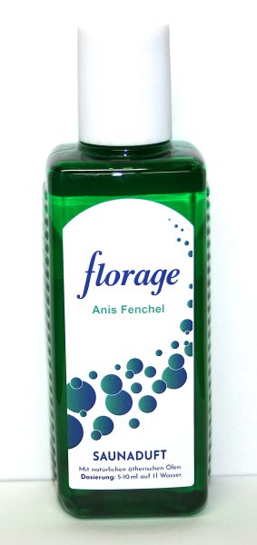 Anis/Fenchel Saunaduft Konzentrat Florage 250ml
