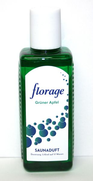 Grüner Apfel Saunaduft Konzentrat Florage 250ml