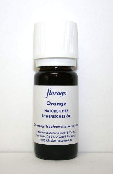 Orangenöl 100% natürliches ätherisches Öl, 10 ml