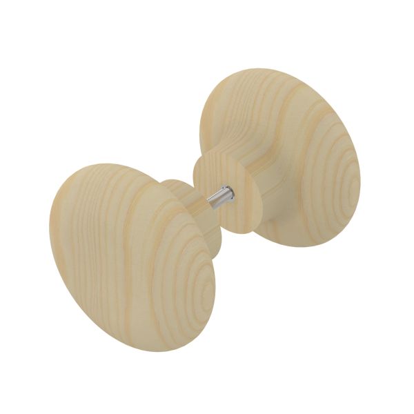 Sauna Türgriff aus Holz rund, klein ø 65mm