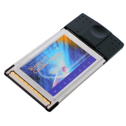 54 MBit WLAN Wireless LAN Funk Netzwerk PCMCIA Karte Wireless-G CardBus