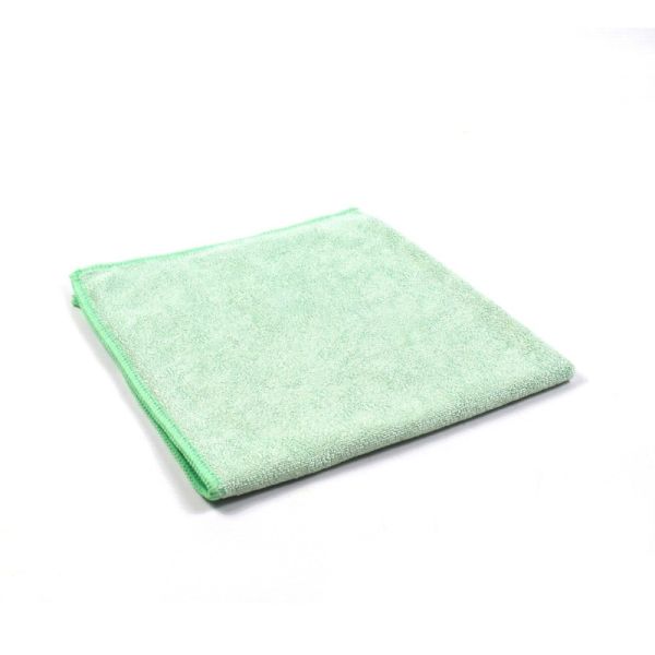 Microfasertuch gestrickt 40x40, grün, 10er Pack