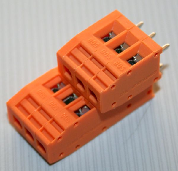Doppelstock-Anschlussklemmen PKDR 2,5/6/5,08 OG