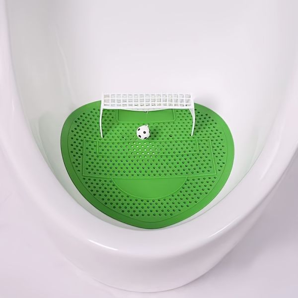 Urinalsieb Pissoir Toilette Urinal Fussballtor, mit Duft