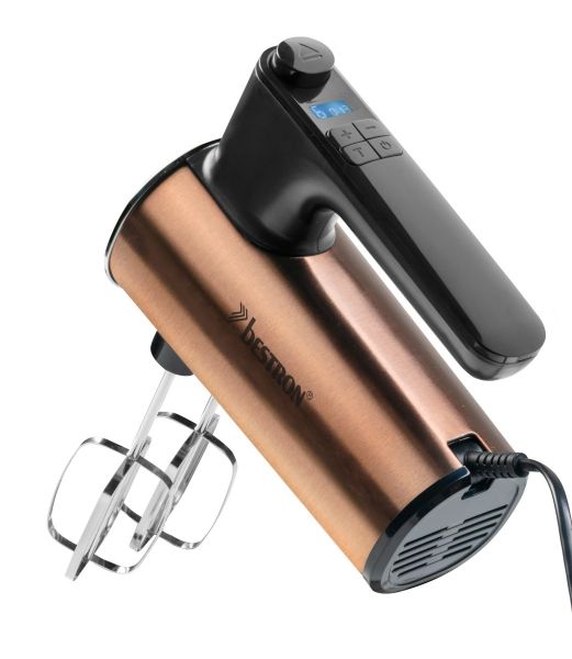 Bestron AHMD100CO Digitaler Handmixer Kupfer