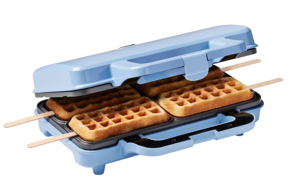 Bestron AWMS4B Waffelautomat Waffel am Stiel, blau