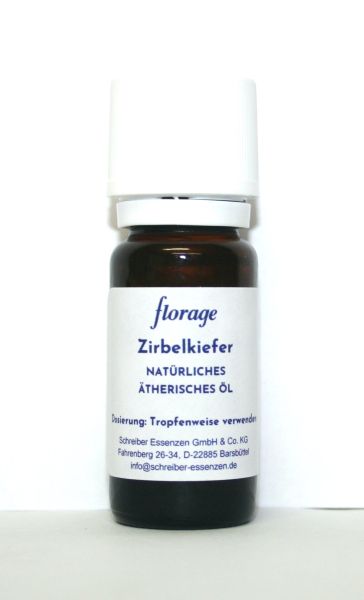 Zirbelkiefernöl 100% natürliches ätherisches Öl, 10 ml