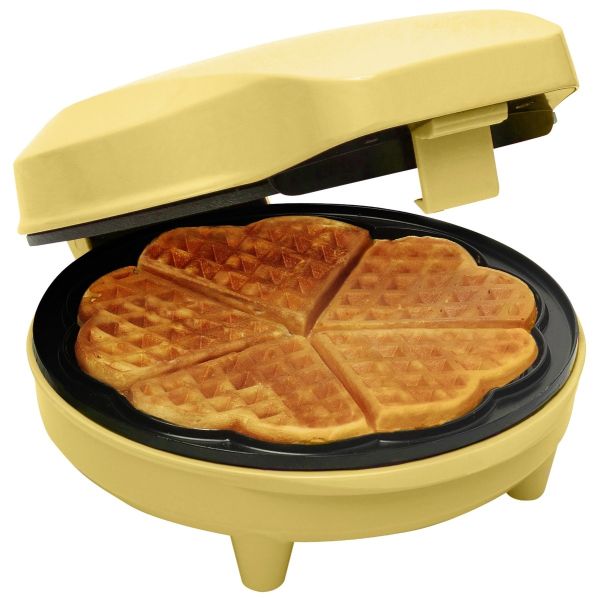 Bestron ASW217V Waffeleisen, 700W, vanilla