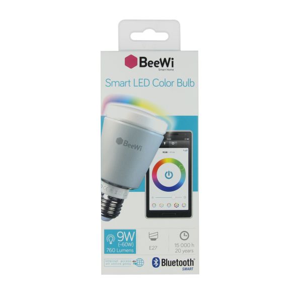 Smart LED Lampe Glühbirne 9W E27, Bluetooth, RGB
