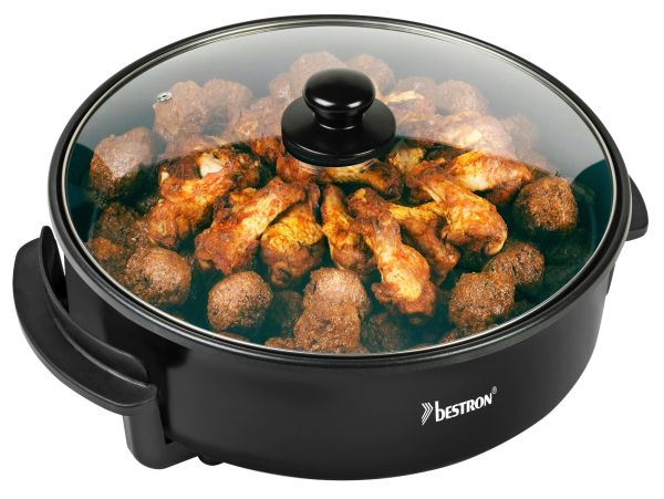 Bestron AHP300BL Multifunktion Party- & Snackpfanne
