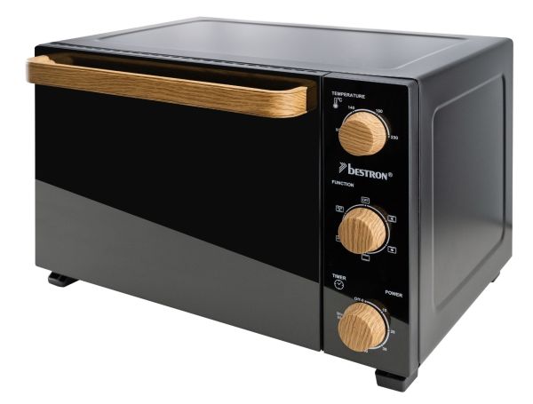Bestron AOV31BW Grill-Backofen mit Drehspieß und Umluftfunktion