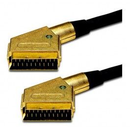 Scart Kabel Verbindungskabel, Stecker auf Stecker vergoldet