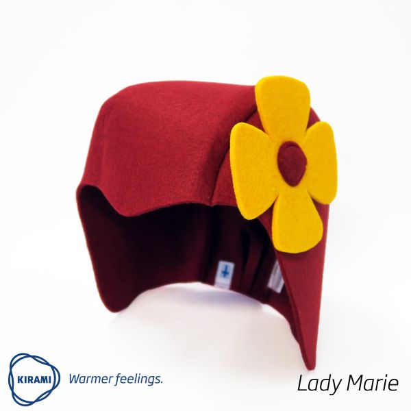 Lady Mary Kirami Badehaube Saunahut Badehut
