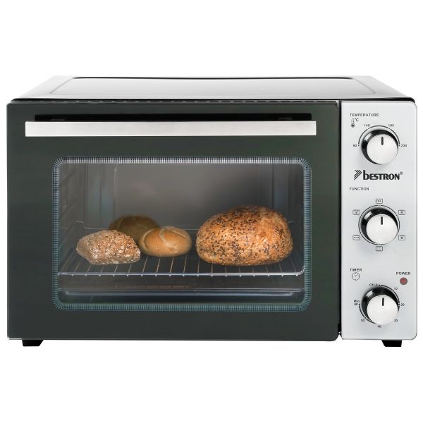 Bestron AOV31 Grill-Backofen mit Drehspieß und Umluftfunktion