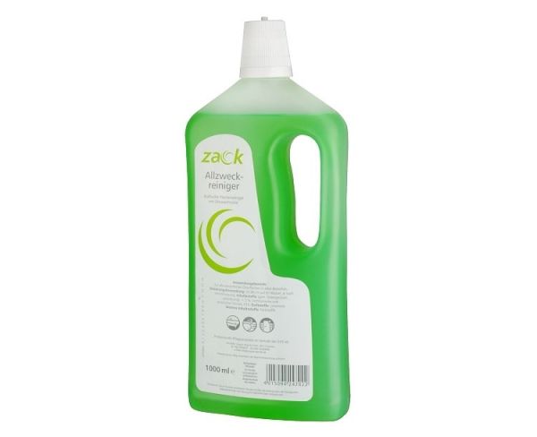 ZACK Allzweckreiniger mit Zitronenfrische, 1 Liter