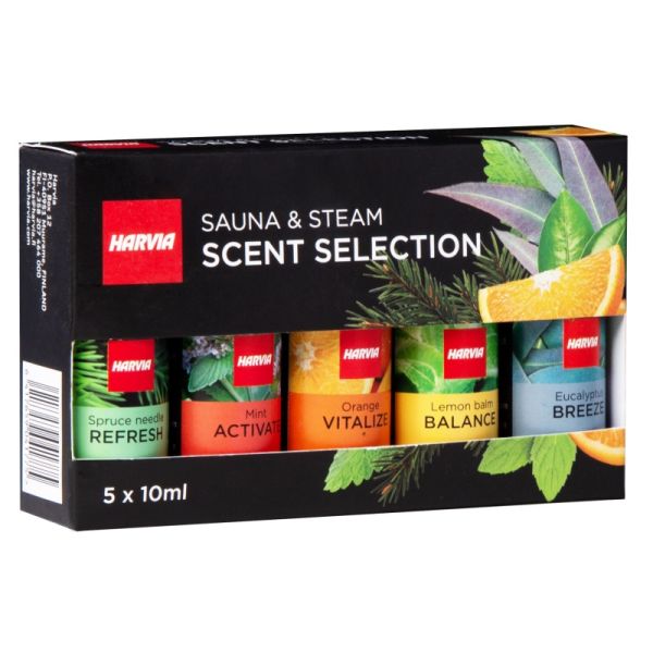 Harvia 5er-Set Saunadüfte Sauna- und Dampfsauna