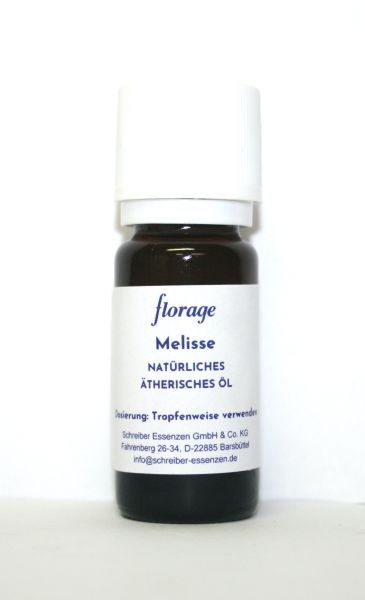 Melissenöl 100% natürliches ätherisches Öl, 10 ml