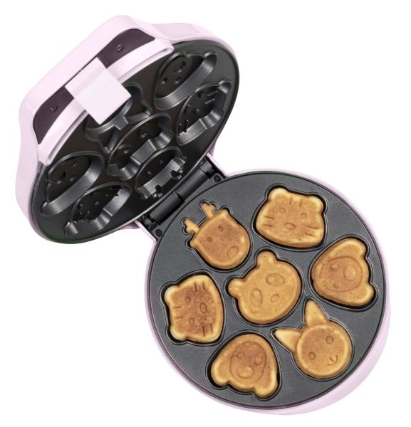 Bestron AAW700P Mini-Cookie-Maker in lustigen Tiermotiven