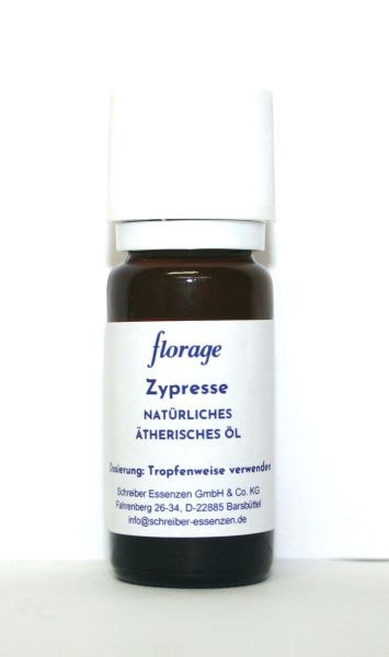 Zypressenöl 100% natürliches ätherisches Öl, 10 ml