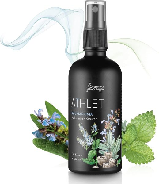 Bio Raumspray Kissenspray ATHLET Bergkräuter-Pfefferminze 100 ml
