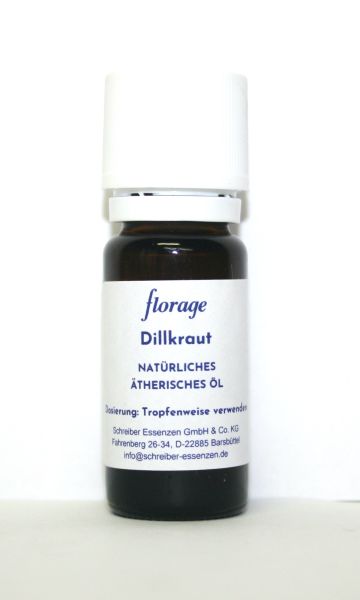 Dillkrautöl 100% natürliches ätherisches Öl, 10 ml