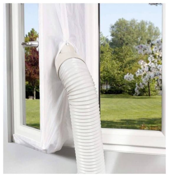 Bestron AACKIT Universelle Fensterabdichtung weiss