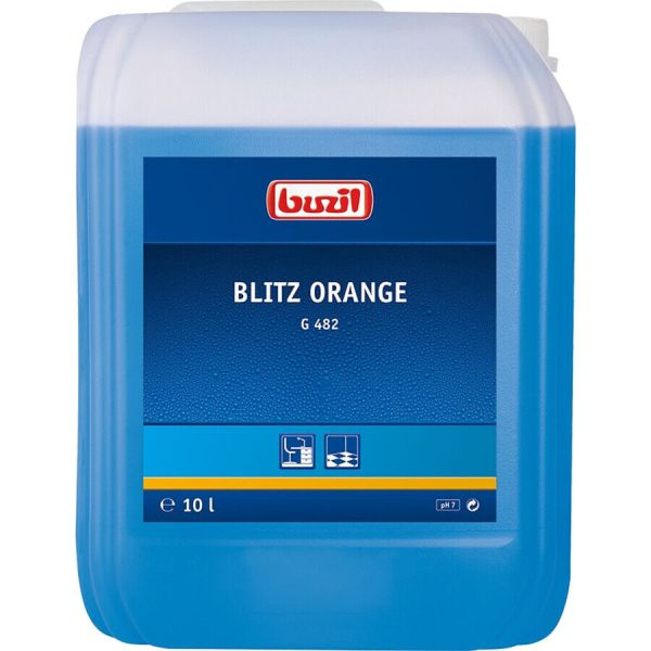 Buzil Blitz Orange G 482, Alkohol-Universalreiniger, 10 Liter
