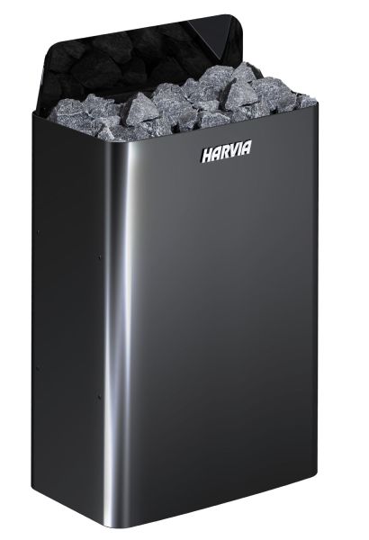 Saunaofen The Wall SW90E BlackSteel 9.0 kW, externe Steuerung notwendig