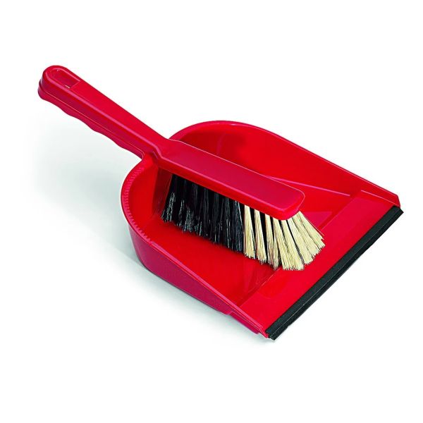 2-teilige Kehrgarnitur, Handfeger mit Kehrschaufel mit Lippe