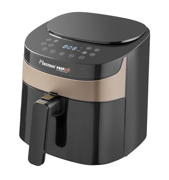 Bestron AAF7004DSAT PrepAir® Digitale Heißluftfritteuse Satin