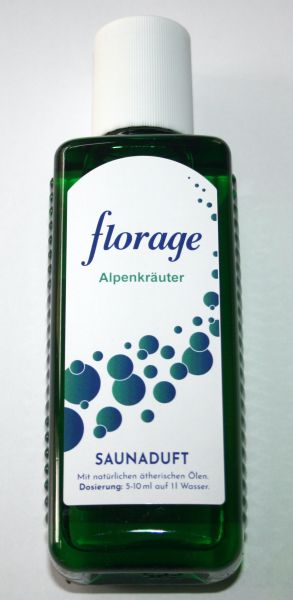 Alpenkräuter Saunaduft Konzentrat Florage 250ml