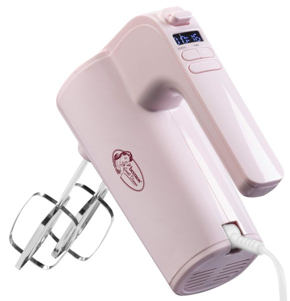 Bestron AHMD200P Digitaler Handmixer rosa