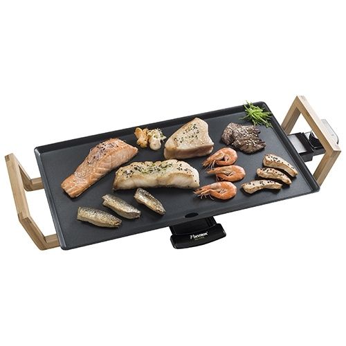 Bestron ABP602BB Teppanyaki Grillplatte Bamboo