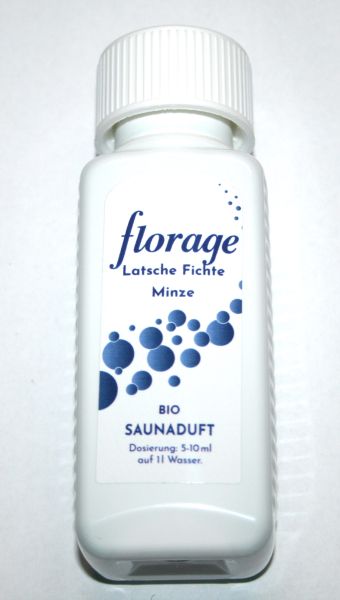Latschenkiefer/Fichte/Minze Sauna-Duft-Konzentrat mit Bio Ölen 100 ml