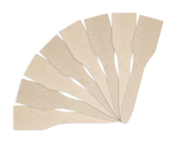 Bestron DWS8 Holzspatel Raclette-Schaber (8 Stk)