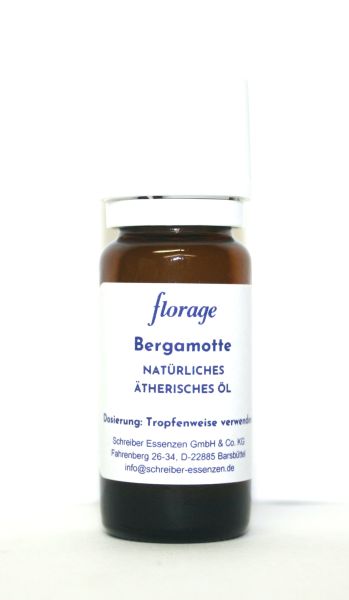 Bergamottenöl 100% natürliches ätherisches Öl, 10 ml